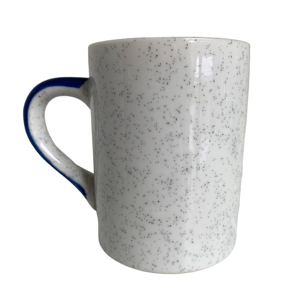 Vintage Otagiri Blue Speckled Arizona Roadrunner Coffee Ceramic Mug - Picture 3 of 7